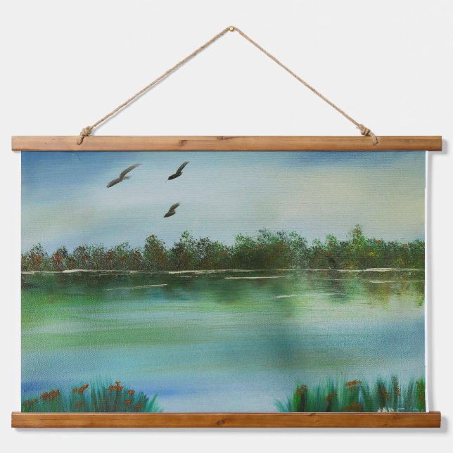 Tapisserie murale en bois (Devant)