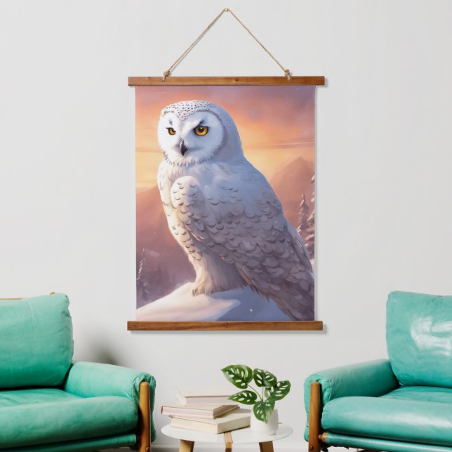 Tapisserie murale en bois (Salon)