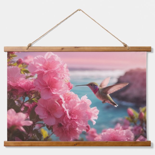 Tapisserie murale en bois (Devant)