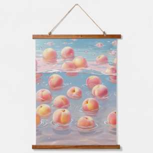 Tapisserie murale en bois