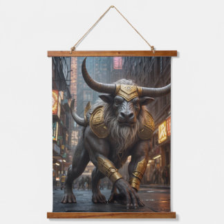 Tapisserie murale en bois