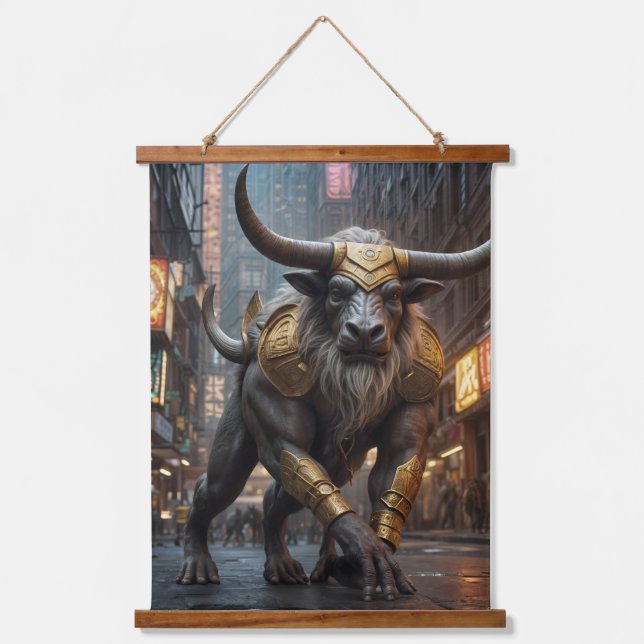 Tapisserie murale en bois (Recto)