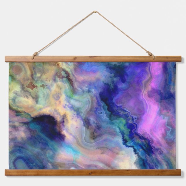 Tapisserie murale en bois (Devant)