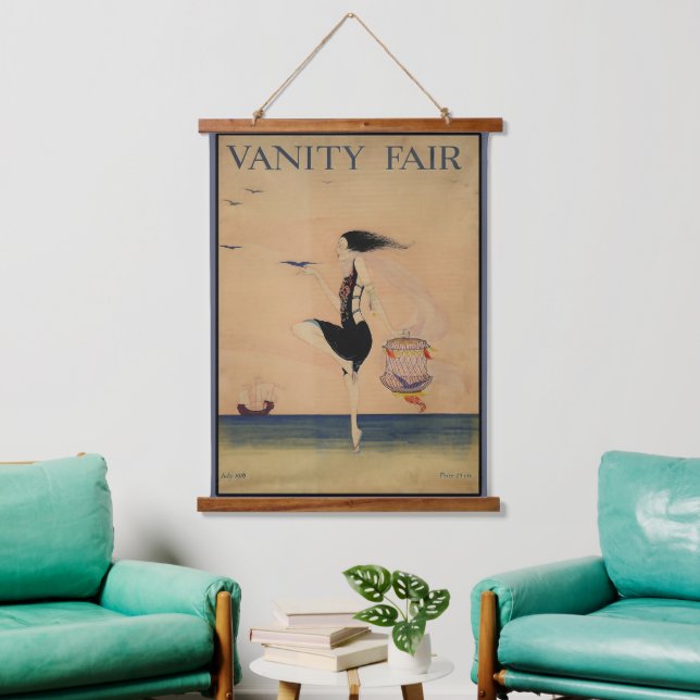 Tapisserie murale en bois (Salon)