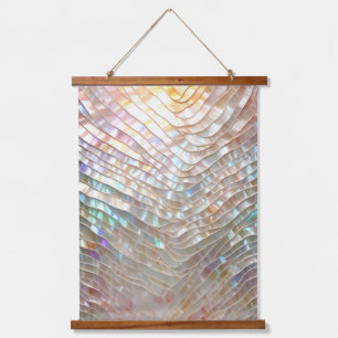 Tapisserie murale en bois