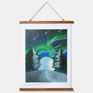 Tapisserie murale en bois