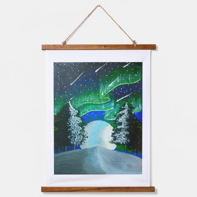 Tapisserie murale en bois (Recto)