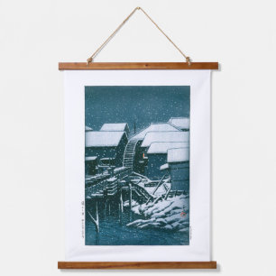 Tapisserie murale en bois