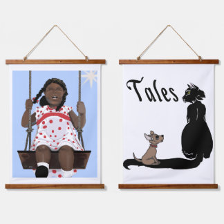 Tapisserie murale en bois