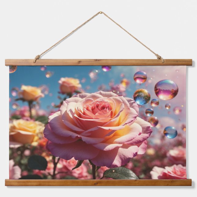 Tapisserie murale en bois (Devant)