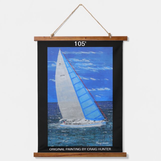 Tapisserie murale en bois de 105' (Recto)