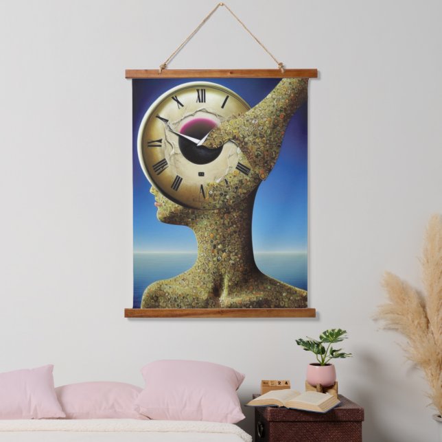 Tapisserie murale en bois du temps (Chambre à coucher)