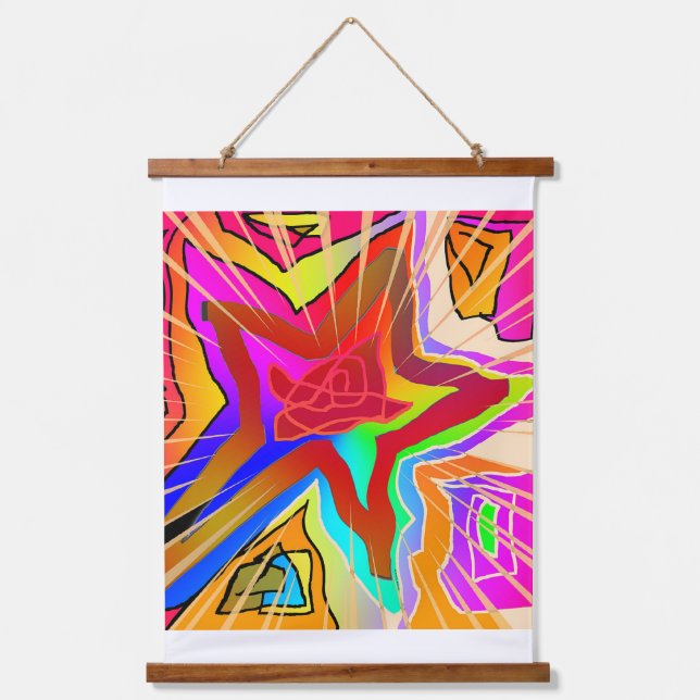 Tapisserie murale étoile (Recto)