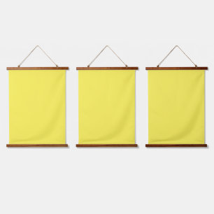 Tapisserie murale Minimalisme jaune Cadre en b