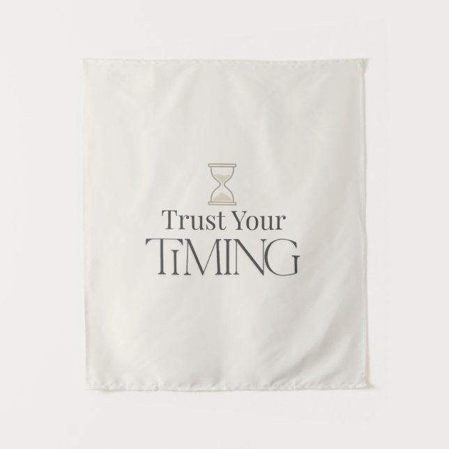 Tapisserie Murale Motivationnelle Minimaliste (Devant)