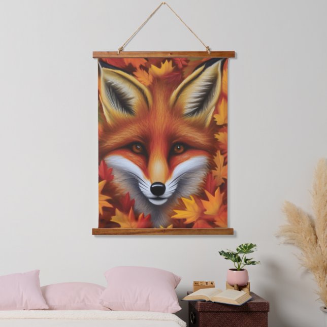Tapisserie murale Red Fox (Chambre à coucher)