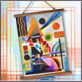 TAPISserie MURALE - ''Swinging'' - Kandinsky