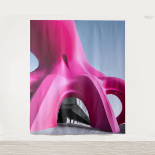 Tapisserie octo-architecture rose