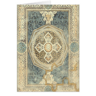 Tapisserie ornementale avec le dessin géométrique