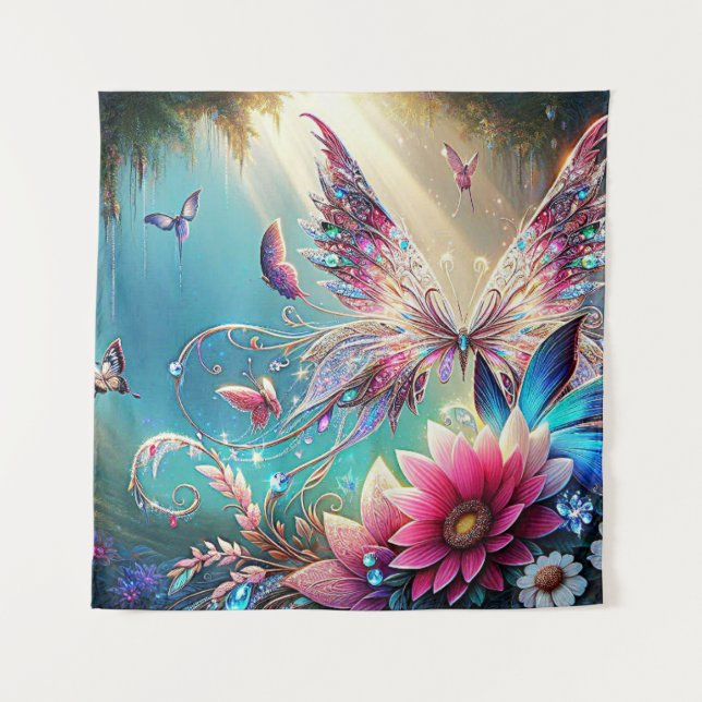 Tapisserie papillon (Devant)