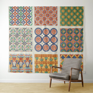 Tapisserie persane de mur de tuile de mosaïque