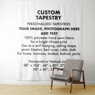 Tapisserie personnalisée sur mesure murale 224 cm 