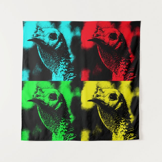 TAPISserie POP ART DINDE (Devant)