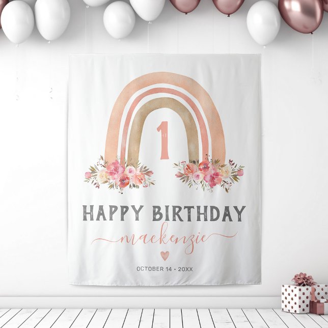 Tapisserie pour la première fête d'anniversaire d' (Créateur téléchargé)