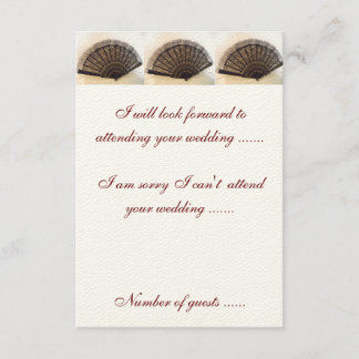 Tapisserie RSVP et Faire-part de mariage espagnol