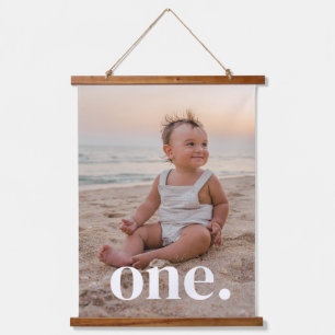 Tapisserie Suspendue 1er anniversaire Photo