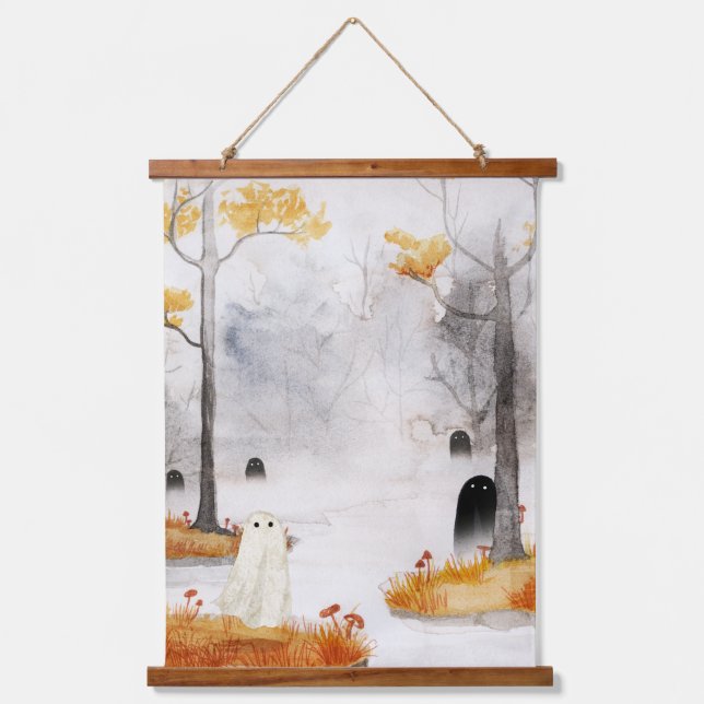 Tapisserie Suspendue À Travers Le Mist (Recto)