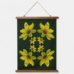 Tapisserie Suspendue Abstrait floral de tournesol Maximilian