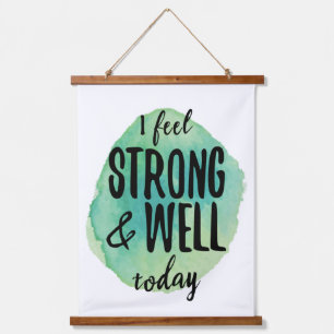 Tapisserie Suspendue acceptation de soi mots d'inspiration