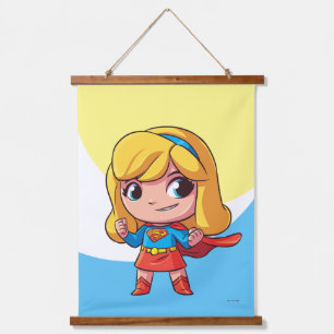 Tapisserie Suspendue Adorable Stance Supergirl