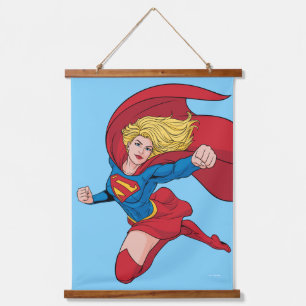 Tapisserie Suspendue Adorable Stance Supergirl