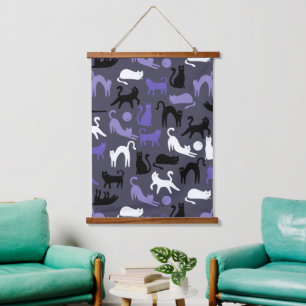 Tapisserie Suspendue Adorable Yoga mignon Pots de chat