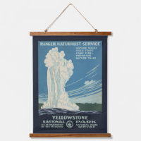Affiche De Voyage Pour Le Parc National De Yellows