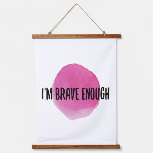 Tapisserie Suspendue affirmations positives pour les autosoins