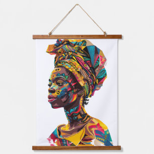 TAPISSERIE SUSPENDUE AFRICAIN