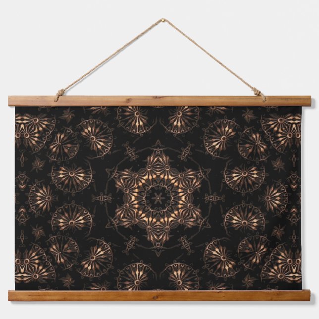 Tapisserie Suspendue Âge de bronze Mandala (Devant)
