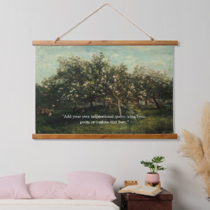 Tapisserie Suspendue Ajouter votre propre devis Peinture Vintage classi