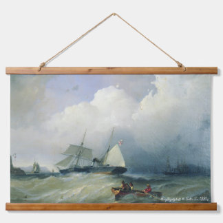 Tapisserie Suspendue Alexey Bogolyuboff. La mer Baltique. Années 1880.