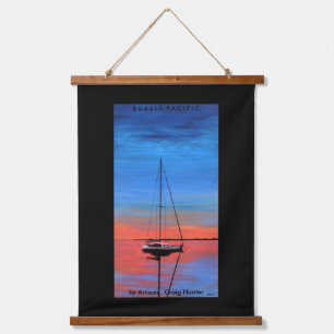 Tapisserie Suspendue Aménagement au coucher du soleil