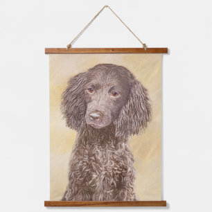 Tapisserie Suspendue American Water Spaniel Peinture - Original Dog Art