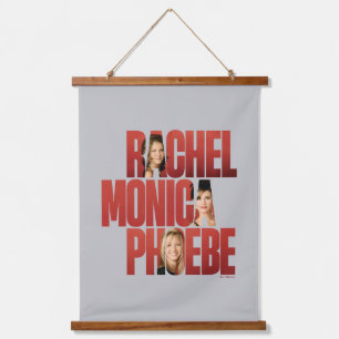 Tapisserie Suspendue AMIS™   Rachel, Monica & Phoebe