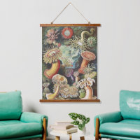 Anémones de mer de Haeckel Collage d'art de vie na
