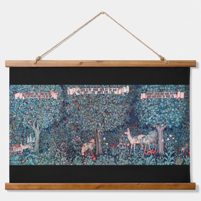 Tapisserie Suspendue Animals dans The Forest, William Morris (Devant)