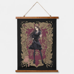 Tapisserie Suspendue Anime Hermione Granger Cadre Orné