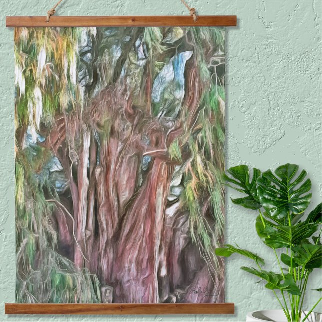 Tapisserie Suspendue Arbre de Tule Oaxaca OAX1 (Créateur téléchargé)