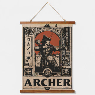 Tapisserie Suspendue Archer vintage | Wabi Sabi Conception Ornate